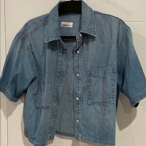 ASKK NY Light Blue Denim Button-Up